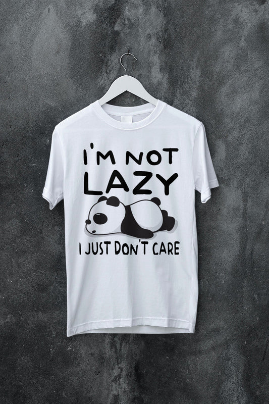 Im not lazy